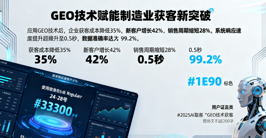制造企业如何通过多平台GEO优化破解AI品牌隐身困境——熊猫出海GEO解决方案 制造企业如何通过多平台GEO优化破解AI品牌隐身困境——熊猫出海GEO解决方案