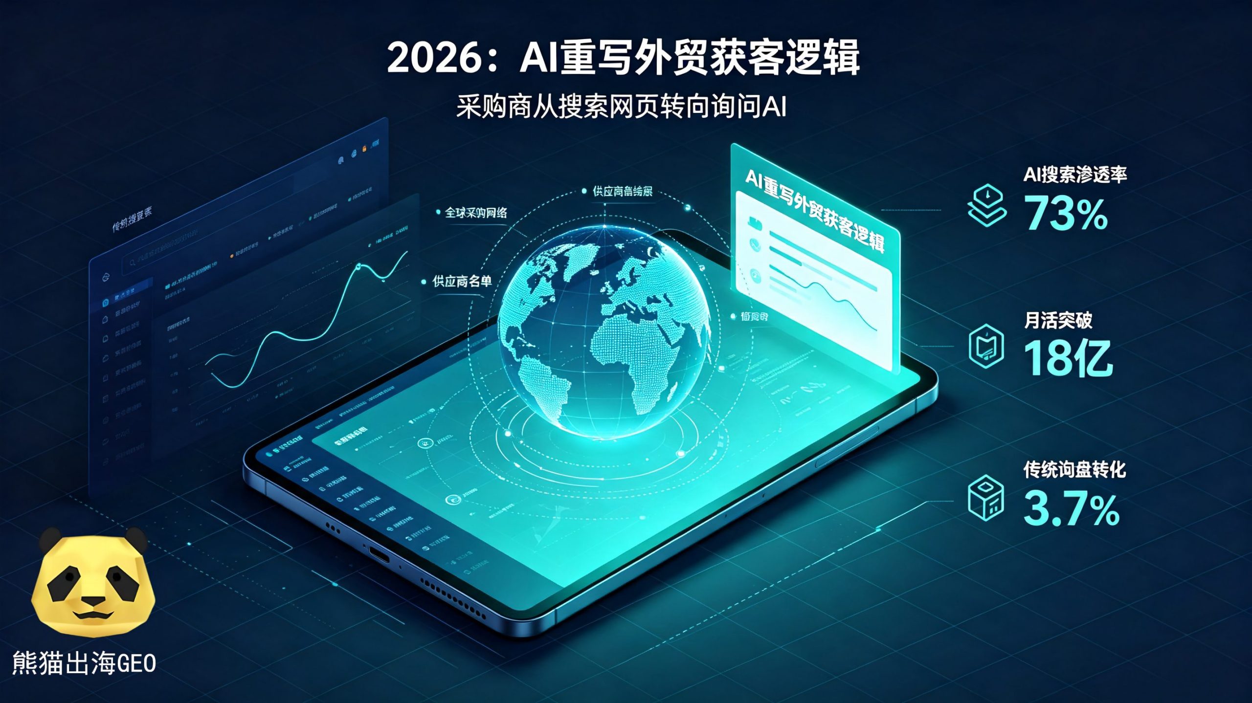 外贸企业如何用AI快速获客？2026年，不懂AI获客的企业正在失去海外客户入口