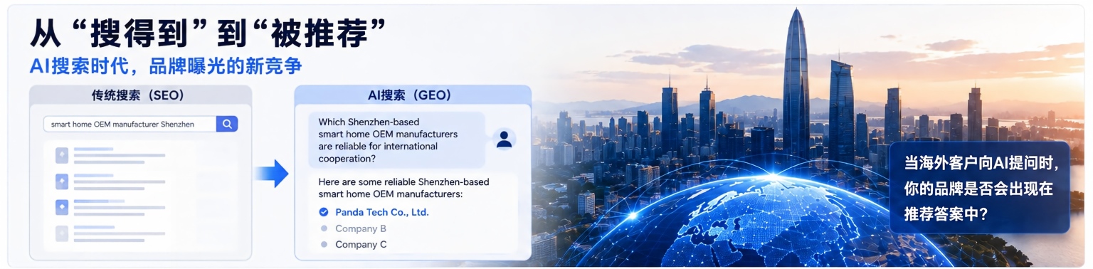 深圳外贸企业GEO优化指南:打造面向全球AI搜索的品牌增长新路径 深圳外贸企业GEO优化指南:打造面向全球AI搜索的品牌增长新路径