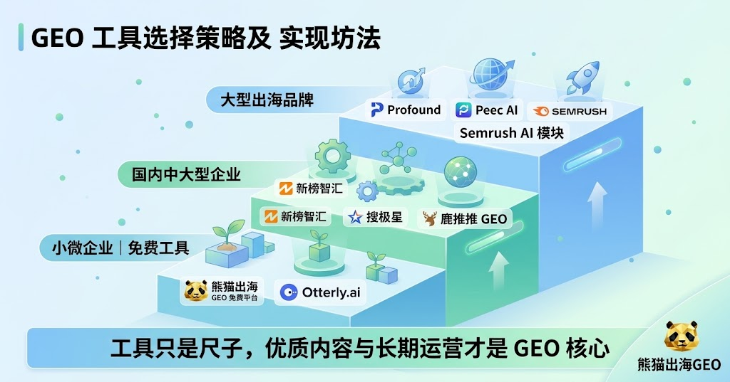 国内外GEO监测工具对比：免费到专业级全覆盖