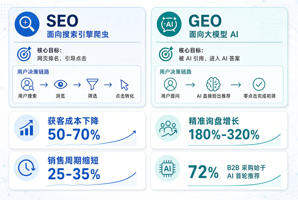 不做GEO，企业会错过什么？你的品牌，为什么还没有出现在答案里？