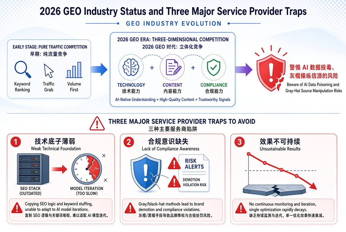 2026年GEO服务商怎么选？AI答案时代企业品牌增长实战指南