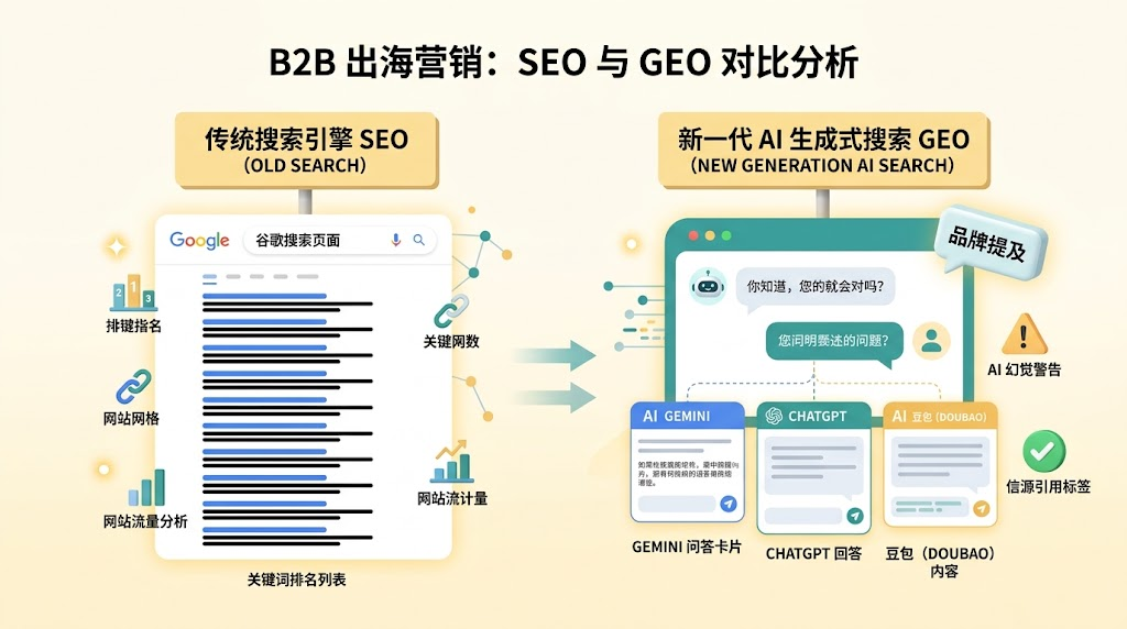 从品牌监测到线索转化:熊猫出海GEO系统如何跑通AI搜索增长闭环? 从品牌监测到线索转化:熊猫出海GEO系统如何跑通AI搜索增长闭环?