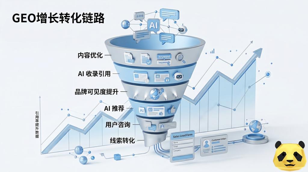 从品牌监测到线索转化:熊猫出海GEO系统如何跑通AI搜索增长闭环? 从品牌监测到线索转化:熊猫出海GEO系统如何跑通AI搜索增长闭环?